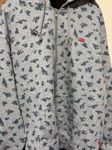 꽃무늬 후드티 사이즈 S