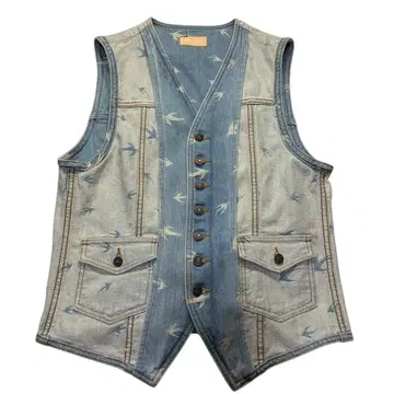 츠모리치사토 TSUMORI CHISATO 데님 베스트 M 사이즈 2