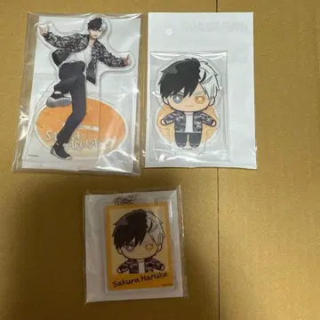 WIND BREAKER 세가 럭키 쿠지 사쿠라 하루카 3종 세트