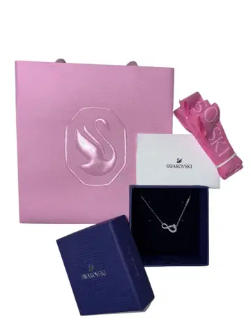 Swarovski 무한대 디자인 목걸이