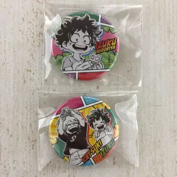 나의 히어로 아카데미아 유년기 캔뱃지 바쿠고 카츠키 미도리야 이즈쿠