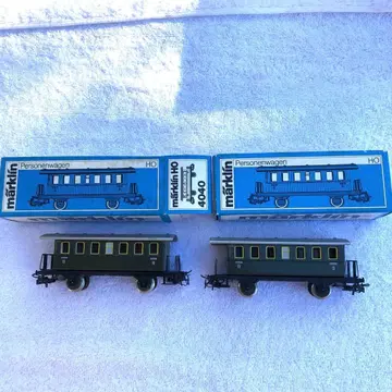 메르클린 4040 HO 게이지 독일 철도 빈티지 모델 여객차