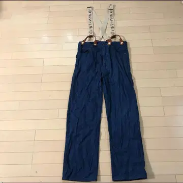 8.3 위어드 데님 살로펫 워크 팬츠 블루 S