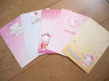 [레어] 헬로키티 레트로 엽서