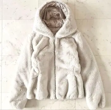 세이브 더 덕 퍼 자켓 리버서블 퀼팅 FURY