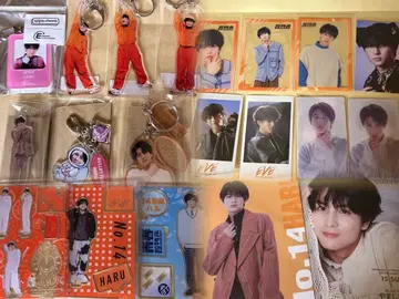 초특급 카시와기 하루 아크릴 키링 트레이딩 카드 아크릴 스탠드 책자