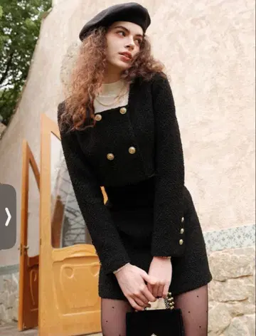 SHEIN 셋업 숏 오버코트