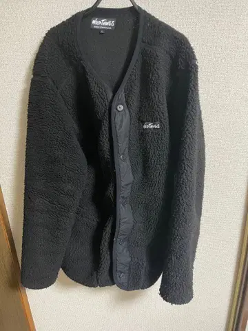 WILD THINGS 보아 자켓 L 블랙 와일드싱 아우터