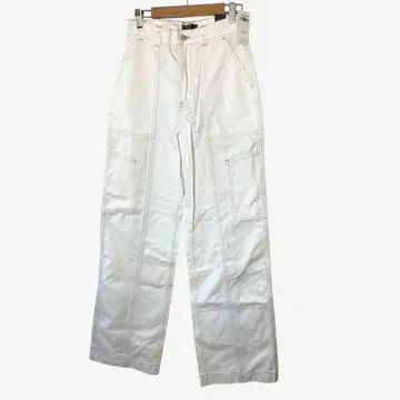 Abercrombie & Fitch 화이트 워크 팬츠 사이즈 25 S