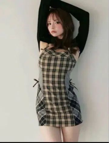 andmary Khy 체크 세트 정품