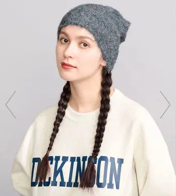 BEAUTY&YOUTH 라메 니트 캡