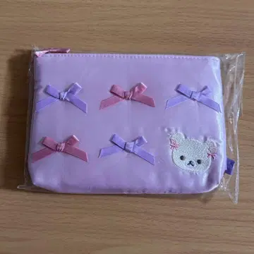 코리락쿠마 리본 파우치