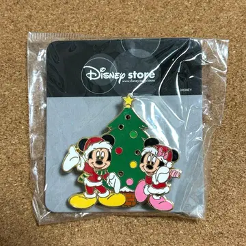 디즈니 크리스마스 미키 미니 디즈니 스토어 핀 배지 트리