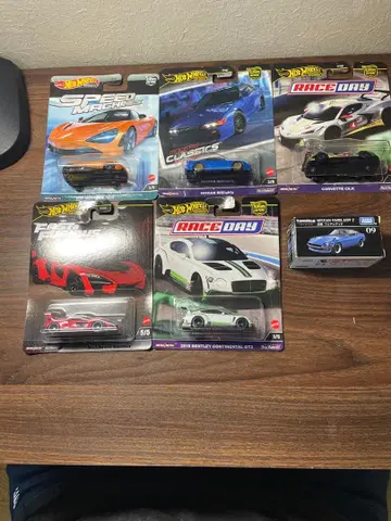 핫휠 미니카 6대 세트