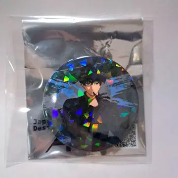 사카모토 데이즈 가죽 장갑 세바 나츠키 홀로그램 캔뱃지