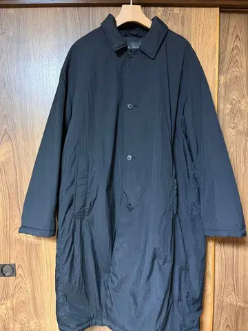 새상품 무인양품 XL 신사 세탁 가능한 충전솜 스텐카라 코트