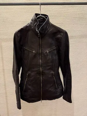 00s archive fuga leather biker jacket