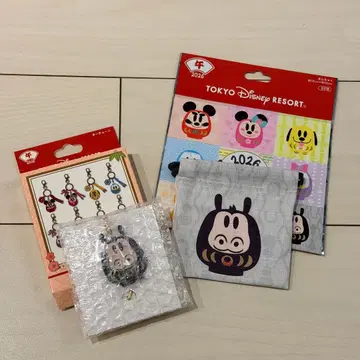 디즈니 설날 2026 호레스 시크릿 키체인 복조리 세트