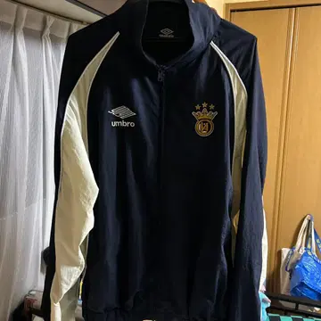 9090 umbro 네이비/화이트 자켓
