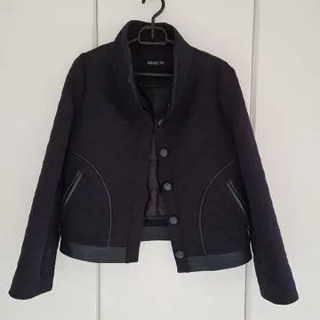 브리짓 네이비 퀼팅 자켓