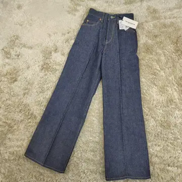 미사용 THE SHINZONE ANNIE JEANS 와이드 데님 팬츠