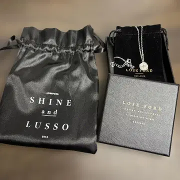 LOSFORD 실버 코인 펜던트 목걸이