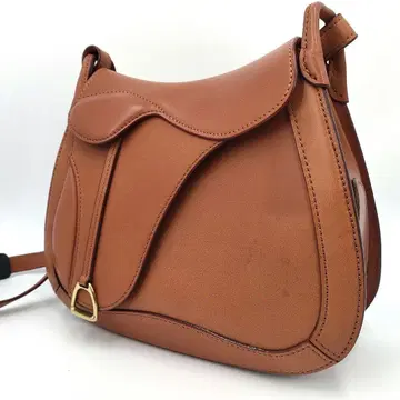 이타가키 숄더백 새들 안장 카멜 대 E919