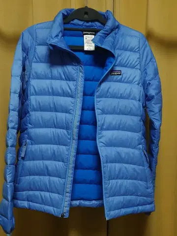 Patagonia 다운 자켓 키즈 XL 파랑