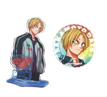 점프 GIGA 사카모토 데이즈 아크릴 스탠드 & 캔뱃지 아사쿠라 신