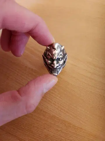 루드 갤러리 블랙 레벨 데빌즈 헤드 링