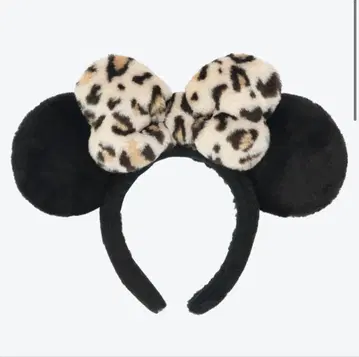 디즈니 미니 레오파드 무늬 머리띠 2025 신상