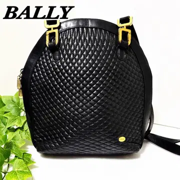 발리 퀼팅 가죽 핸드백 빈티지 블랙