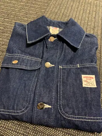 POINTER 포인터 데님 커버올 XS USA제