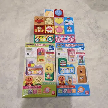 반다이 호빵맨 블록 세트