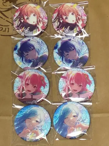 프로세카 42C 미노리 하루카 아이리 시즈쿠 캔뱃지 x 2