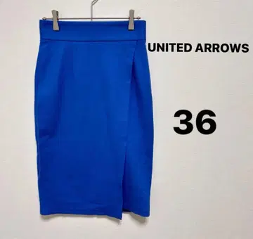 유나이티드 애로우즈 타이트 스커트 36 울 100% 일본제