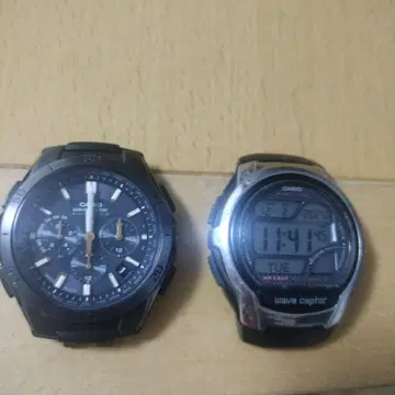 CASIO WAVE CAPTOR 2개 정크