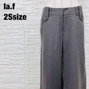 la.f 라에프 울 혼방 플레어 팬츠 30