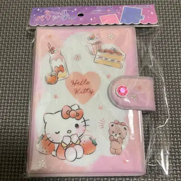 [ 새상품, 미개봉 ] Hello Kitty 씰 바인더 A5 10시트입