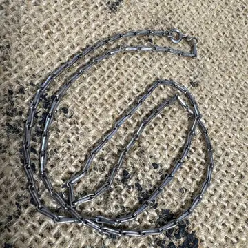 835 빈티지 실버 체인 목걸이 앤티크