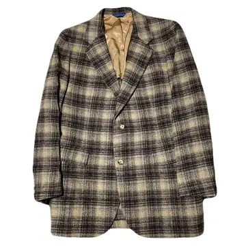 [레어] Pendleton 체크 무늬 테일러드 자켓