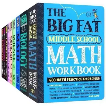 The Big Fat Middle School Math Workbook
