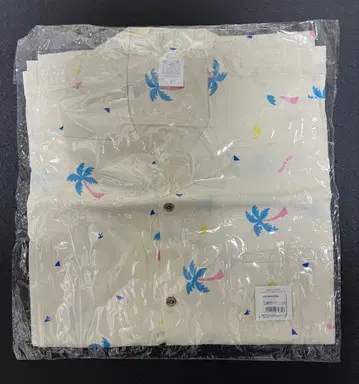 히나타자카46 히나타 페스티벌 2024 알로하 셔츠 화이트 L 사이즈