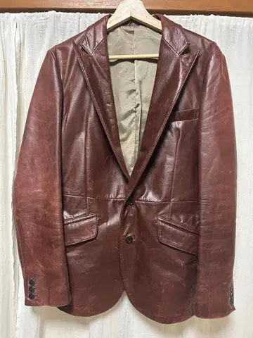 TORNADO MART 브라운 가죽 자켓 L 사이즈