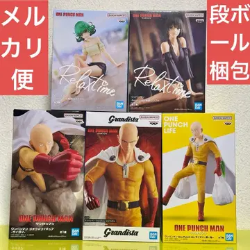 [ 미개봉 새상품 ] 원펀맨 피규어 사이타마 3종 후부키 타츠마키 세트