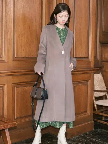 LILY BROWN 체스터 코트 (MOC)