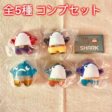 [ 전체 5종 컴프 세트 ] SHARK 괴수의 친구 컬렉션 피규어
