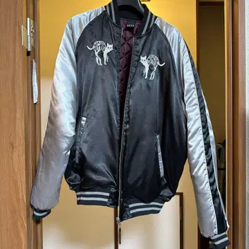 바가치 고양이 자수 스카잔 일본 지도 디자인