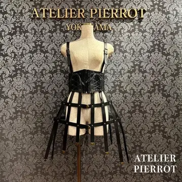 ATP Baroque Cage Corset Harness 블랙 새상품