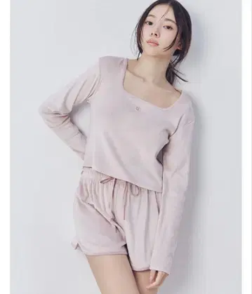 SNIDEL HOME 스나이델 홈 실키 플리스 셋업